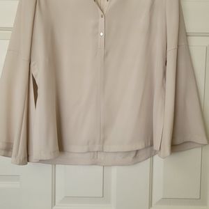 BCBGMAXAZARIA Cream Blouse